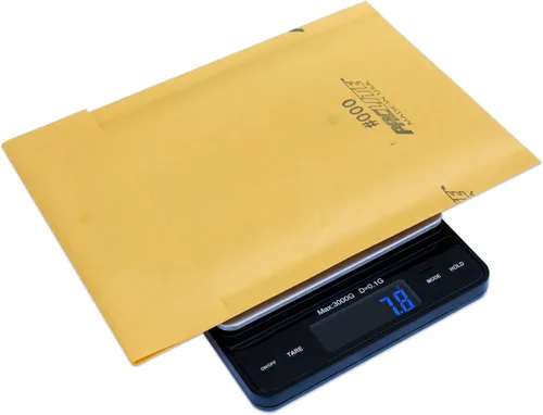 Vista 7 de Weighmax Duo Series W-7800 - Báscula de bolsillo digital Pro de alta precisión de 0.1 g/0.01 oz, 105.82 oz, sirve como báscula de cocina y báscula