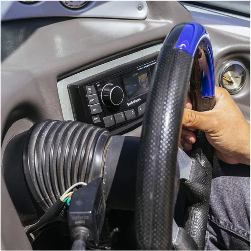 Vista 9 de Rockford Fosgate PMX-5CAN Punch Marine AM/FM/WB Receptor de medios digitales Pantalla de 2.7 pulgadas con bus CAN.