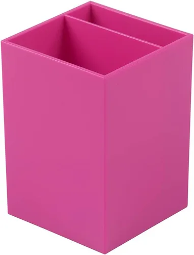 Vista 3 de JAM PAPER Portalápices de plástico – Surtido de negocios – Vasos de escritorio – 3