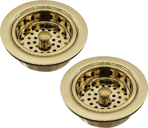 Vista 9 de Westbrass D214-12A - Colador grande para fregadero de cocina de 3-1/2 pulgadas, bronce antiguo