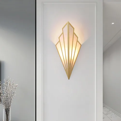 Vista 6 de Juego de dos lámparas de pared de estilo moderno, apliques de pared a pilas con control remoto, lámpara de iluminación inalámbrica art deco