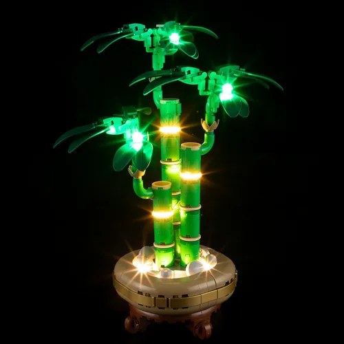 Vista 29 de Kit de iluminación LED Briksmax para árbol bonsái – Compatible con el modelo de bloques de construcción Lego 10281 – no incluye el set de Lego
