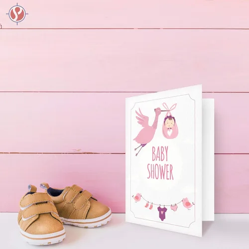 Vista 7 de Tarjetas de felicitación, papel blanco pesado de 5 x 7 pulgadas, diseño de media pliegue, perfectas para invitaciones de cumpleaños, bodas