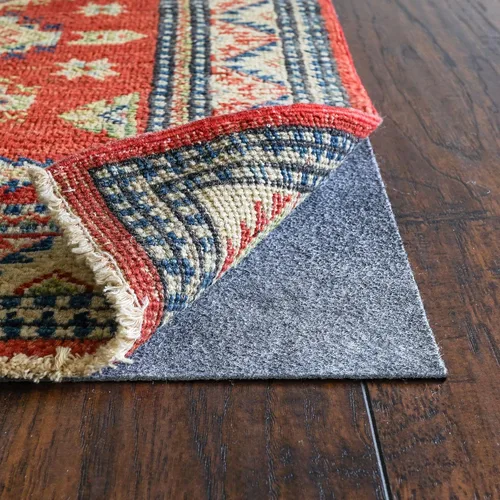 RUGPADUSA - RugPro - 1'10" x 2'10" - 1/16" de grosor - Fieltro y goma - Almohadilla antideslizante ultra delgada - Perfecta para zonas de alto