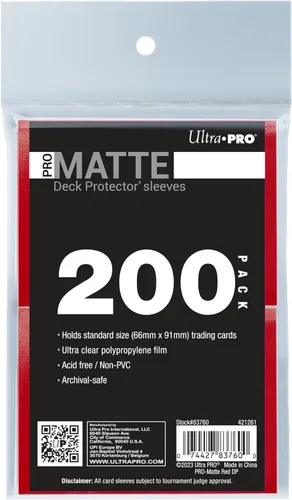 Vista 16 de Ultra PRO - 200 unidades Fundas protectoras para mazos de cartas negras PRO-Gloss tamaño estándar, Protege y almacena cartas coleccionables