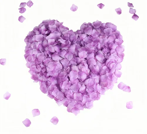 Vista 27 de CODE FLORIST 1100 pétalos de rosa de seda para el día de San Valentín, pétalos de rosa falsos para noche romántica, boda, propuesta de decoración