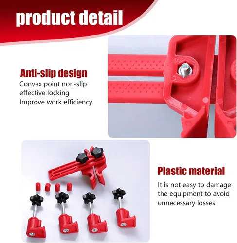 Vista 4 de Juego de 9 herramientas de bloqueo de engranajes de piñón de sincronización de leva principal para automóvil, bloqueo de golpes doble árbol de levas