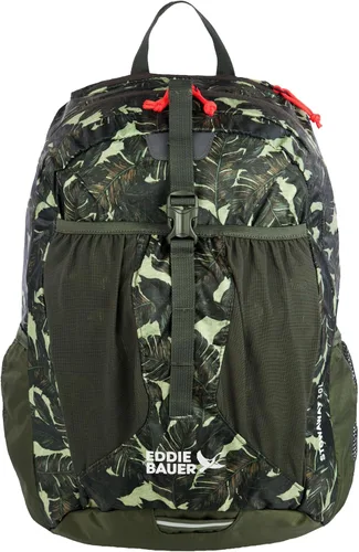Vista 13 de Eddie Bauer Stowaway Mochila plegable Viajes Al aire libre Ligero Plegable Duradero Poliéster Ripstop 30L - Granate