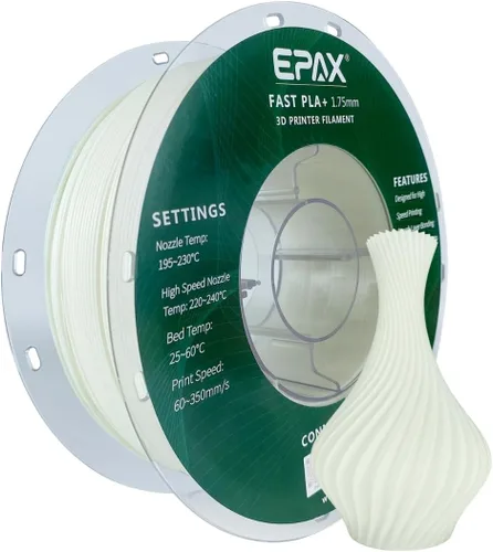 Vista 42 de EPAX Alta Velocidad PLA+ Filamento para Impresora 3D, Filamento para Impresión 3D PLA Rápido, 1.75mm, Precisión Dimensional +/- 0.03 mm, Carrete