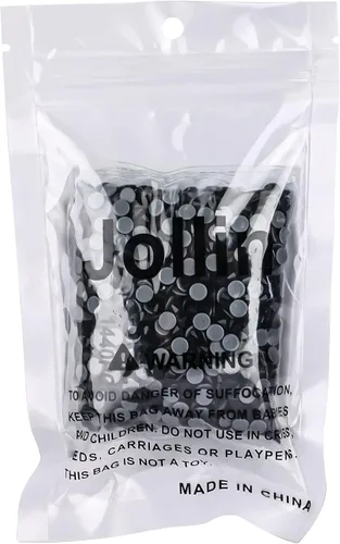 Vista 127 de Hot Fix - Diamantes de imitación de cristal con parte trasera plana, gemas de diamantes de 0.089 pulgadas (6ss 2880 piezas, Jet AB)