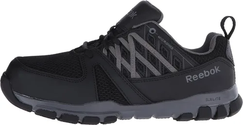 Vista 8 de Reebok Work Sublite RB416 - Zapatos de trabajo para mujer, color negro, Negro
