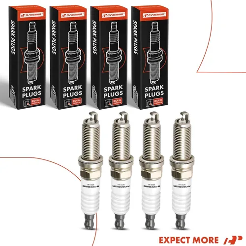 Vista 9 de A-Premium Bujías de iridio platino compatibles con Nissan Altima 2007-2013, Rogue, Rogue Select, Sentra, Versa, Versa Note, Frontier, NV200 &