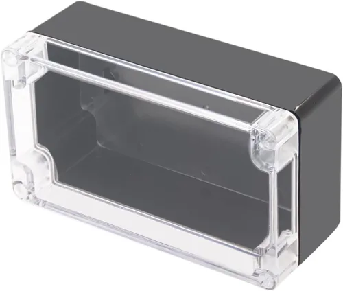 Vista 37 de Caja de proyecto IP65 Caja de conexiones impermeable ABS cajas eléctricas negras para bricolaje, Estuche electrónico para proyectos de energía, Caja