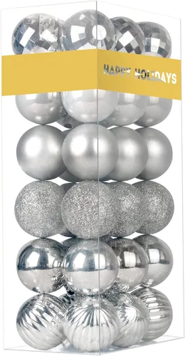 Vista 78 de GameXcel - esferas de Navidad para el árbol de Navidad - Decoraciones navideñas que no se rompen, unas perfectas esferas colgantes