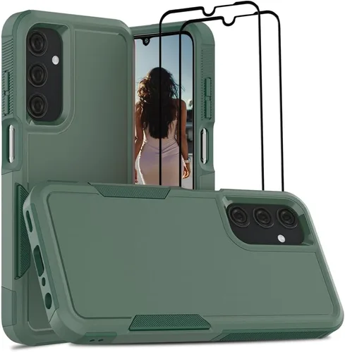 Vista 53 de Jeylly Funda para Samsung Galaxy A23, Galaxy A13 4G/5G/A23 5G/A04/A04s Funda de absorción de golpes híbrida TPU antiarañazos resistente cubierta