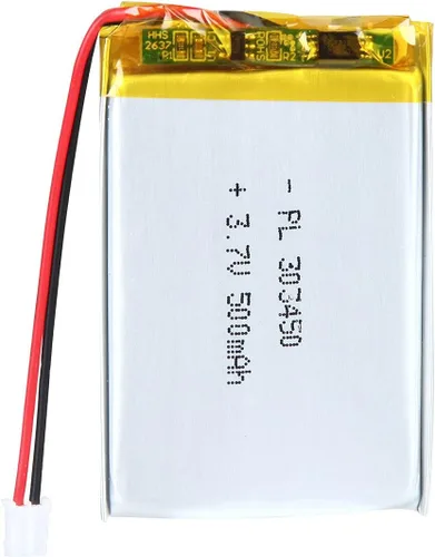 Vista 66 de Batería de 3.7V 120mAh 551521 Polímero de Litio Ion Recargable Li-ion Li-Po con Conector 2P PH 2.0mm Pitch