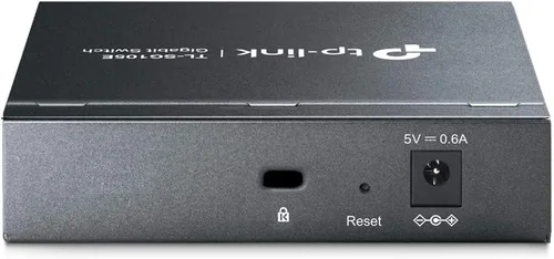 Vista 2 de TP-Link Switch Inteligente Fácil Ethernet Gigabit de 5 Puertos Plug and Play Escritorio Metal Resistente con Puertos Blindados Reemplazo