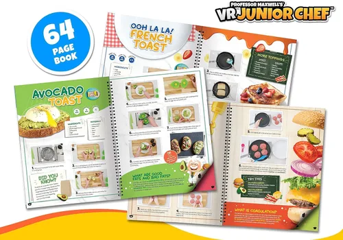 Vista 9 de Professor Maxwell's VR Science Lab, VR Junior Chef y VR Magic Interactive Learning Activity Set Bundle
