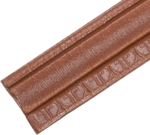 Vista 11 de uxcell Moldura flexible de pared, 1 moldura flexible de 8 x 4 pulgadas, borde de espuma autoadhesivo para decoración del hogar, oficina y hotel