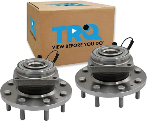 Vista 43 de Conjunto de rodamiento de rueda y buje TRQ para parte trasera izquierda y derecha, 2 piezas, compatible con Ford Expedition 2007-2010 y Lincoln