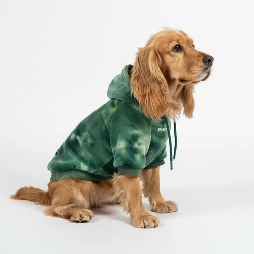 Vista 131 de Spark Paws Sudadera con capucha para perro, suéter de primera calidad para perros pequeños, medianos y grandes Trajes cálidos para bulldogs