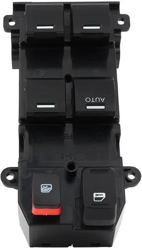 Vista 8 de cciyu Interruptor maestro para levantavidrios eléctrico 35750-SWA-K01 Interruptor de control de ventana delantero izquierdo lado del conductor