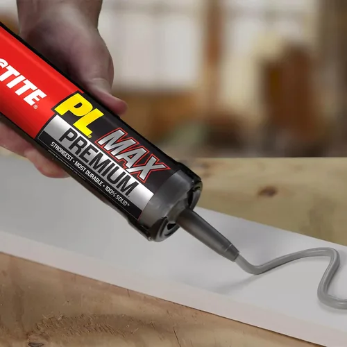 Vista 9 de Loctite PL Premium Max Adhesivo de construcción, cartucho de 9 onzas líquidas, 1 paquete, pegamento de construcción versátil para madera, hormigón