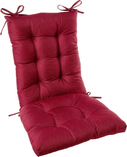 Vista 18 de Sweet Home Collection - Juego de cojines para silla mecedora (antideslizante, parte superior e inferior con lazos)