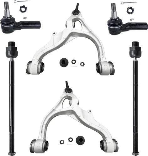 Vista 102 de Detroit Axle - Kit de brazos de control de extremo delantero RWD para Dodge Charger Challenger Chrysler 300, 2 brazos de control delantero