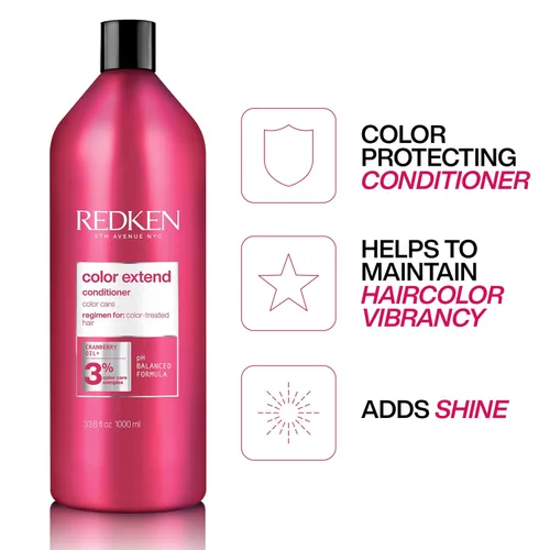 Vista 3 de Redken Color Extend Conditioner For Color-Treated Hair Detangles & Smooths Hair While Protecting Color From Fading