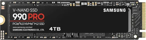 Vista 15 de Samsung 990 PRO SSD 1TB PCIe 4.0 M.2 2280 Disco duro interno de estado sólido, velocidades de lectura secuencial de hasta 7,450 MB/s