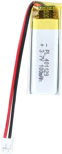 Vista 27 de Batería de 3.7V 120mAh 551521 Polímero de Litio Ion Recargable Li-ion Li-Po con Conector 2P PH 2.0mm Pitch