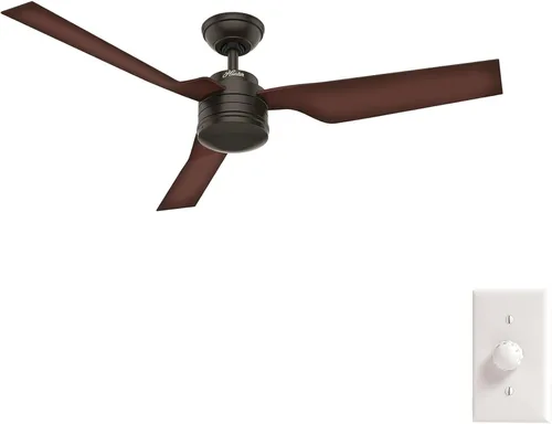 Vista 10 de Hunter Fan Company 50257 Cabo Frio - Ventilador de techo, 52, blanco fresco