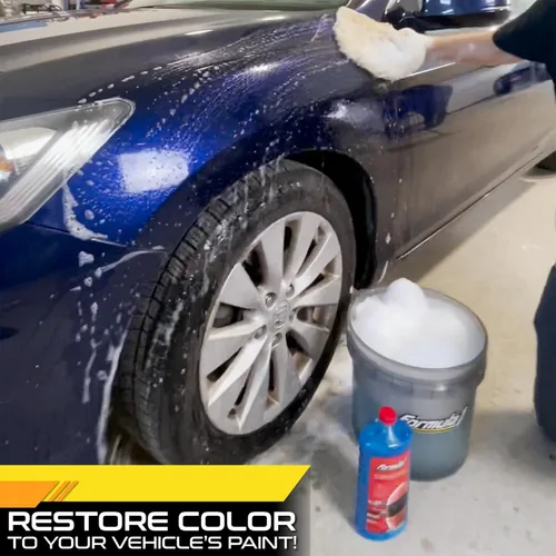 Vista 6 de Formula 1 Jabón híbrido de lavado y cera de cerámica para lavado de autos con SiO2 para brillar y proteger la pintura, 32 onzas