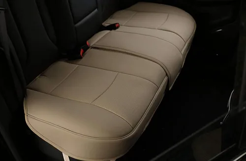 Vista 16 de Funda protectora de lujo para asiento de coche en cuero sintético - Funda para asiento delantero - Funda para base de asiento individual