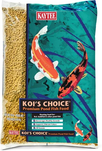 Vista 14 de Kaytee Koi's Choice Koi - Alimento flotante para peces koi, peces dorados y peces de estanque, 3 libras