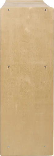 Vista 16 de Estantería de almacenamiento con varios compartimentos hecha de madera de abedul, marca ECR4Kids, 1