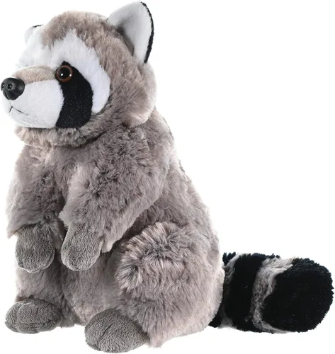 Vista 4 de Wild Republic Peluche de mapache, animal de peluche, regalo para niños, Cuddlekins de 12 pulgadas
