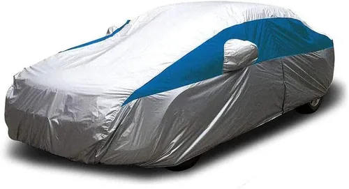 Vista 16 de Cubierta de auto Titan Brilliant Color Poly 210T para SUV compacto de 170-187". Impermeable, con protección UV, resistente a los arañazos, apertura