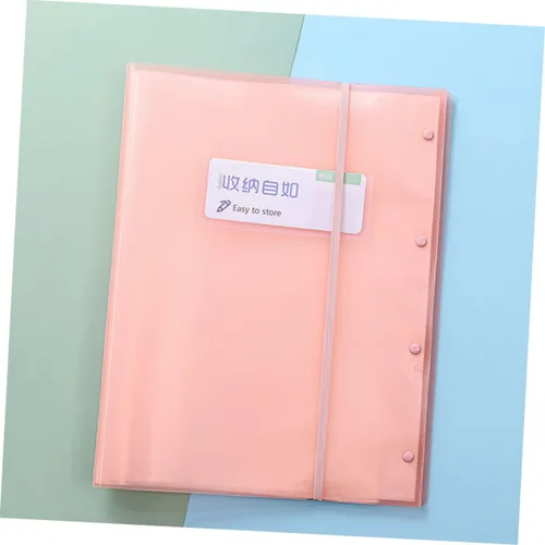 Vista 7 de Carpeta de archivos de transporte A3 de 30 bolsillos, organizador de múltiples capas de plástico para estudiantes, profesores, contadores