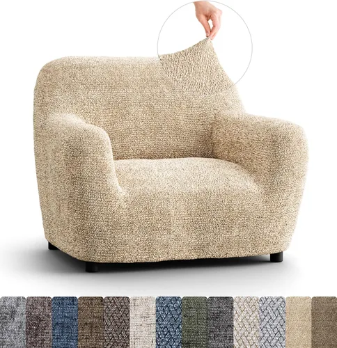 Vista 40 de PAULATO BY GA.I.CO. Funda para silla – Funda elástica para sillón – Funda de sillón para mascotas y niños – Fundas suaves para silla – Protector