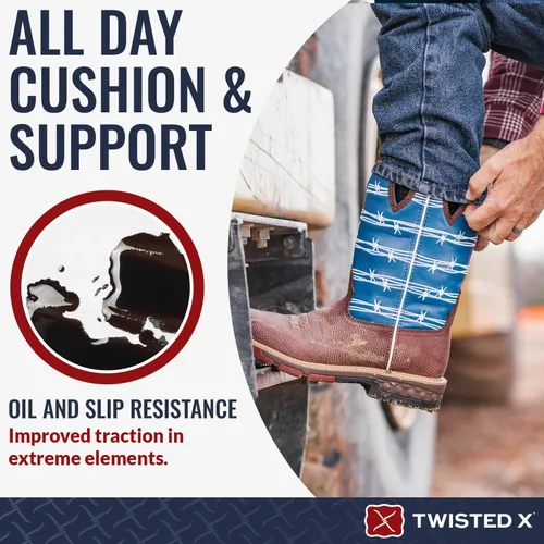 Vista 4 de Twisted X Botas de aleación Lite Western para hombre, botas casuales para hombre, 0