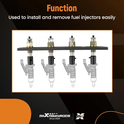 Vista 5 de maXpeedingrods Kit de herramientas de instalación de extracción de inyector de combustible, kit de extractor de inyector de combustible compatible