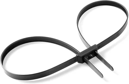 Esposas con correas flexibles de 35.4", 20 piezas. Esposas de precinto con cierre de mano resistentes de alta resistencia, desechables, de nylon