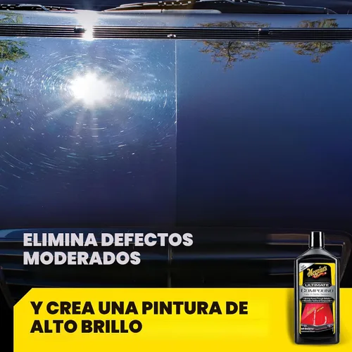 Vista 3 de Meguiar's Ultimate Compound - Removedor de rayones para autos, compuesto para corrección de pintura que elimina defectos mientras agrega brillo