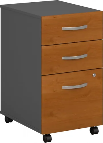 Vista 7 de Serie C 3 cajonera, Madera, Mahogany Caoba