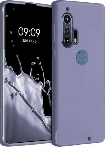 Vista 10 de kwmobile Funda compatible con Motorola Edge 30 - Funda protectora de silicona TPU suave y delgada, color negro mate