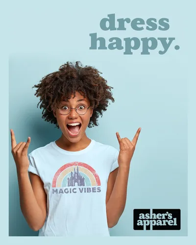 Vista 8 de Magic Vibes Shirt Cute Vacation Shirt for Disney Unisex Sizing