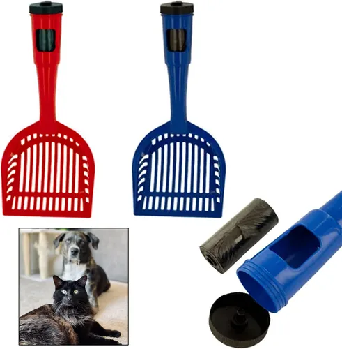 Vista 4 de Generic Bolsas de basura para perros y mascotas, 1 unidad, color rojo