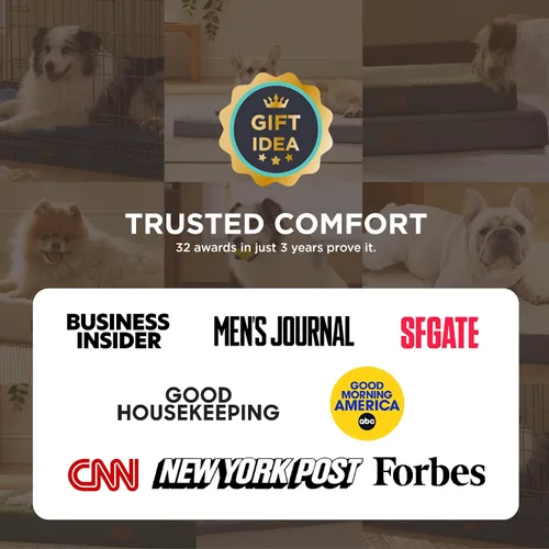 Vista 2 de Bedsure - Cama ortopédica XL para perro grande, con funda lavable y extraíble, tapete de espuma con forma de huevera, apta para perros de hasta 100